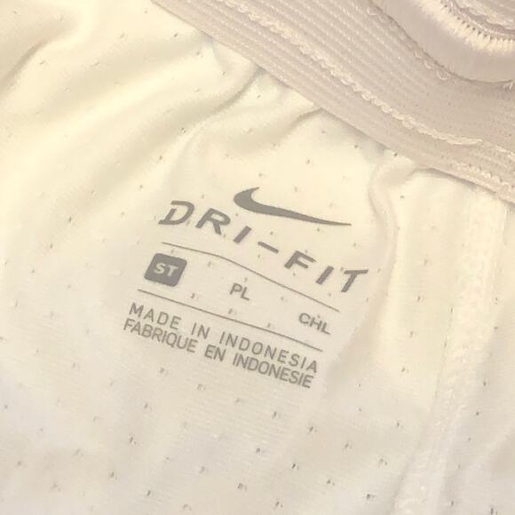 Nike Women’s Dri-Fit Hyperelite Basketball Shorts in White, Blue, and Black - Picture 10 of 10